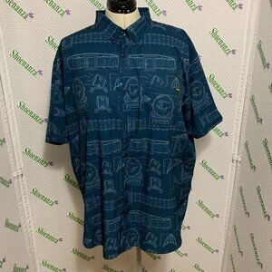 RSVLTS Shirt Batman Batprints Blueprints Utility Belts Signal DC Comics Mens 3XL